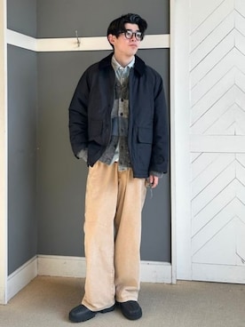 B:MING by BEAMS MENさん（メンズ・174cm）の冬コーディネート