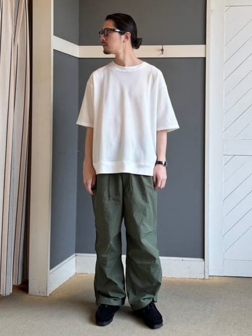 セール】コットンナイロン オーバーパンツ（その他パンツ）｜B