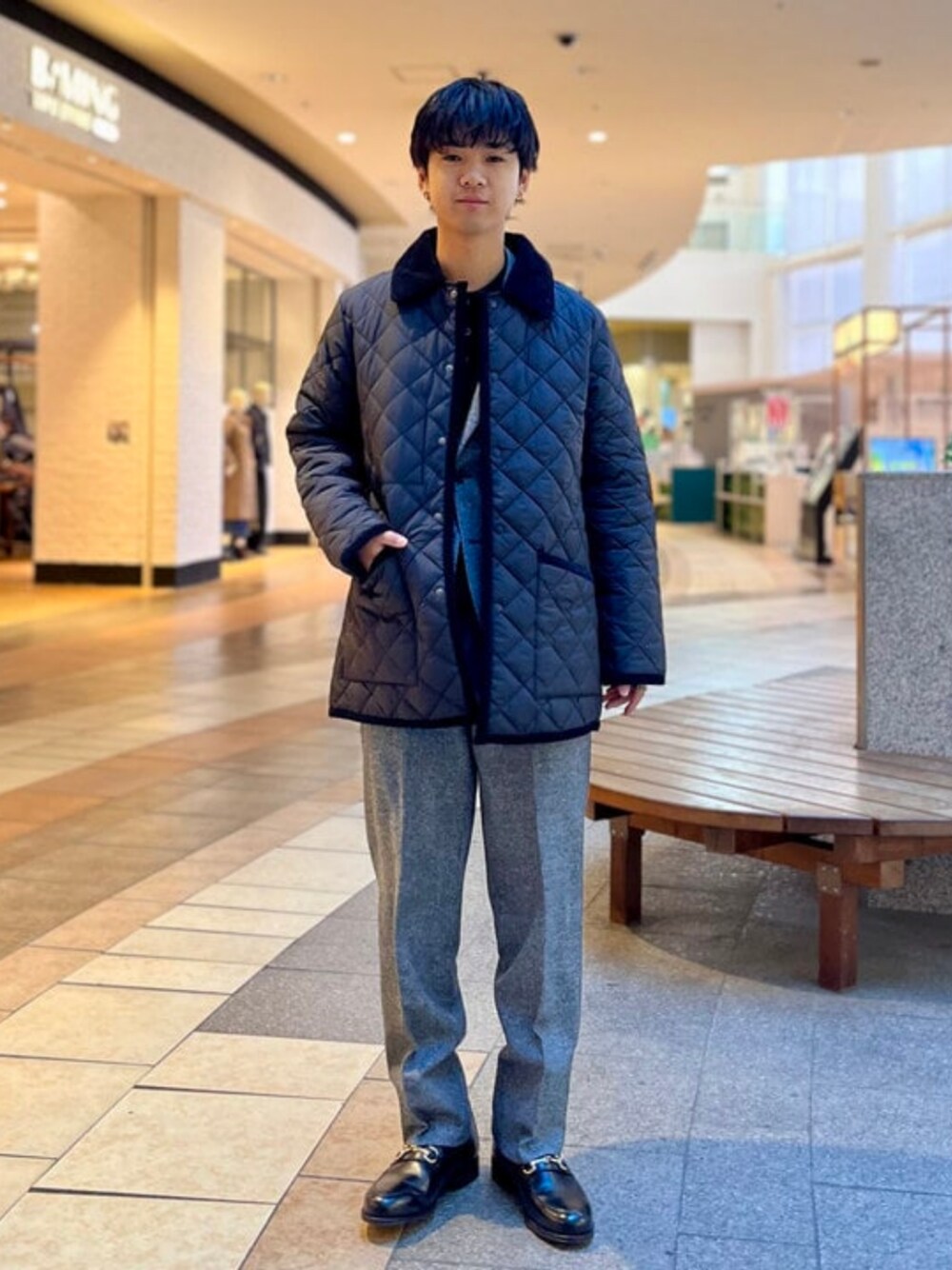 THERMOLITE(R) キルティング ブルゾンを使った人気ファッション