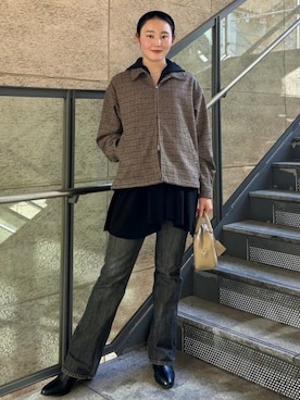 B:MING by BEAMS MENさん（レディース・166cm）の冬コーディネート