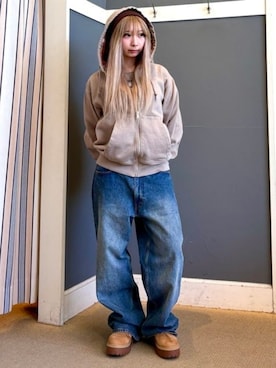 B:MING by BEAMS MENさん(レディース・151cm)の冬コーディネート