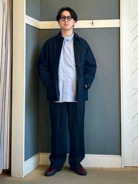 B:MING by BEAMS MENさん（メンズ・178cm）の冬コーディネート