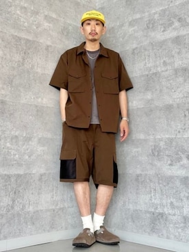 B:MING by BEAMS MENさん（メンズ・166cm）の夏コーディネート