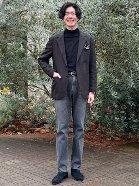 B:MING by BEAMS MENさん（メンズ・177cm）の冬コーディネート