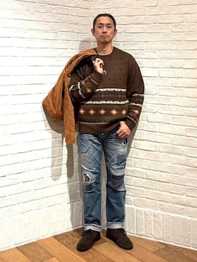 B:MING by BEAMS MENさん（メンズ・173cm）の冬コーディネート