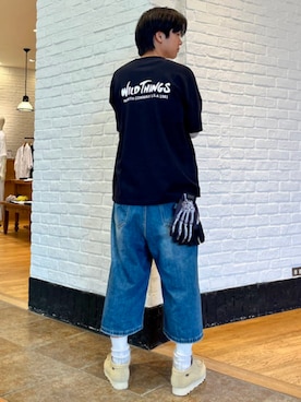 「WILD THINGS（ワイルドシングス）のアイテム」を使った、B:MING by BEAMS MENさん（メンズ・168cm）の夏コーディネート