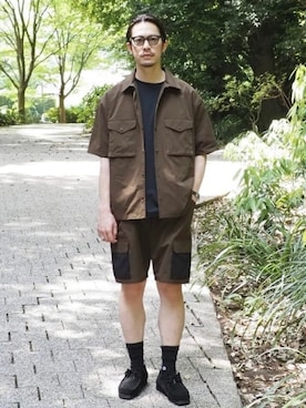 B:MING by BEAMS MENさん（メンズ・176cm）の夏コーディネート