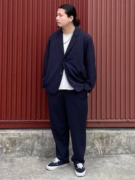 「B:MING by BEAMS（ビーミングバイビームス）のアイテム（テーラードジャケット）」を使った、B:MING by BEAMS MENさん（メンズ・170cm）の冬コーディネート