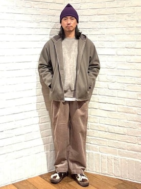 「アイテム（ブルゾン）」を使った、B:MING by BEAMS MENさん（メンズ・173cm）の秋コーディネート