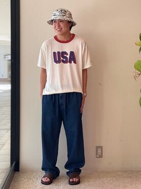 B:MING by BEAMS MENさん（メンズ・163cm）の夏コーディネート