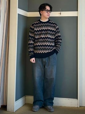 B:MING by BEAMS MENさん（メンズ・178cm）の冬コーディネート