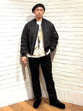 B:MING by BEAMS MENさん（メンズ・173cm）の冬コーディネート