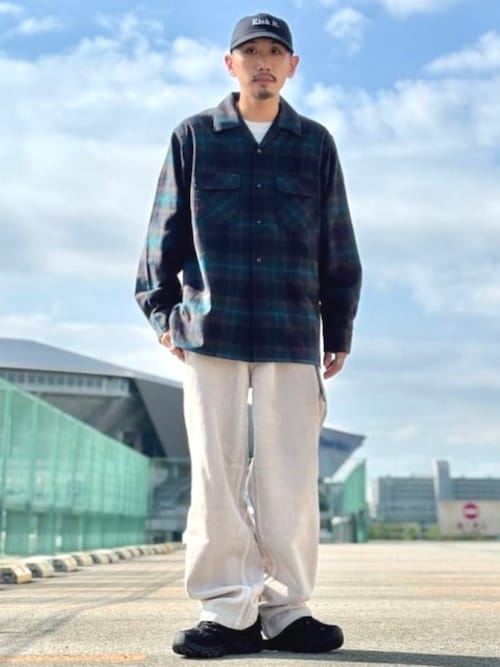 セール】【別注】PENDLETON / チェック オープンカラー シャツ（シャツ