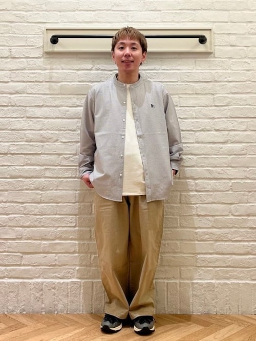 セール】ambiance / Wide 2 Pleats Chino（チノパンツ）｜B:MING
