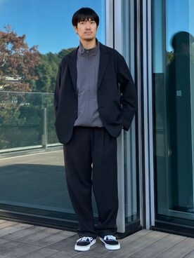「B:MING by BEAMS（ビーミングバイビームス）のアイテム（テーラードジャケット）」を使った、B:MING by BEAMS MENさん（メンズ・172cm）の冬コーディネート