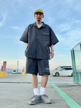「WILD THINGS（ワイルドシングス）のアイテム」を使った、B:MING by BEAMS MENさん（メンズ・173cm）の夏コーディネート