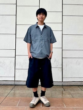 B:MING by BEAMS MENさん（メンズ・168cm）の夏コーディネート