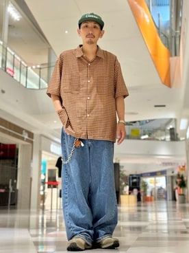 「アイテム（シャツ/ブラウス）」を使った、B:MING by BEAMS MENさん（メンズ・166cm）の夏コーディネート