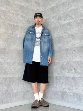B:MING by BEAMS MENさん（メンズ・166cm）の夏コーディネート
