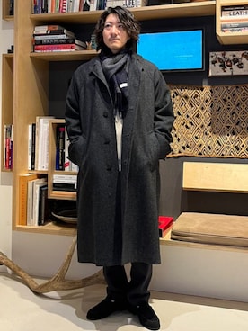 「J.PRESS（ジェイプレス）のアイテム」を使った、B:MING by BEAMS MENさん（メンズ・168cm）の冬コーディネート