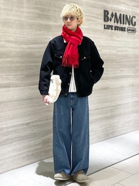 B:MING by BEAMS MENさん（メンズ・175cm）の冬コーディネート