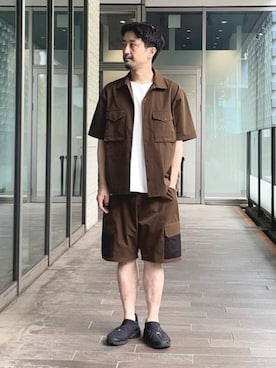 B:MING by BEAMS MENさん（メンズ・173cm）の夏コーディネート