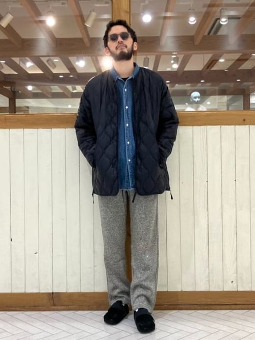 別注】TAION / ライナー ダウン ブルゾン ロング（ダウンジャケット