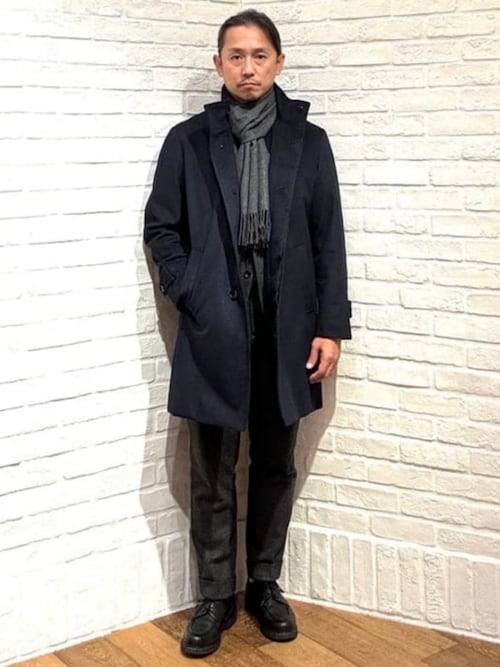 防風 タスマニアウール スタンドカラーコート 25FW（その他アウター