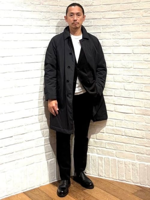 セール】Sorona(R) 中綿 ステンカラーコート（ステンカラーコート）｜B