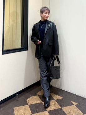 B:MING by BEAMS MENさん(メンズ・161cm)の冬コーディネート