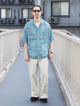 B:MING by BEAMS MENさん（メンズ・176cm）の春コーディネート