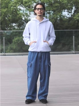 「Russell Athletic（ラッセルアスレティック）のアイテム」を使った、B:MING by BEAMS MENさん（メンズ・176cm）の秋コーディネート