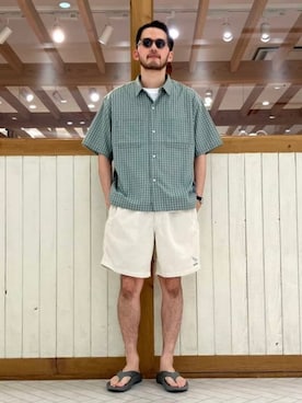 「WILD THINGS（ワイルドシングス）のアイテム」を使った、B:MING by BEAMS MENさん（メンズ・180cm）の春コーディネート