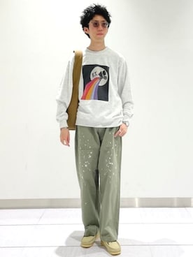 「B:MING by BEAMS（ビーミングバイビームス）のアイテム（スウェット）」を使った、B:MING by BEAMS MENさん（メンズ・175cm）の秋コーディネート