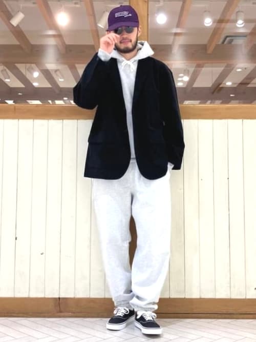 ポリエステルコーデュロイ ジャケット（テーラードジャケット）｜B