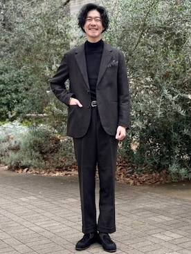 B:MING by BEAMS MENさん（メンズ・177cm）の冬コーディネート