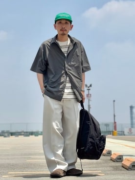 B:MING by BEAMS MENさん（メンズ・166cm）の夏コーディネート