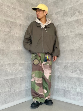 「WILD THINGS（ワイルドシングス）のアイテム（ジャケット/アウター）」を使った、B:MING by BEAMS MENさん（メンズ・166cm）の春コーディネート