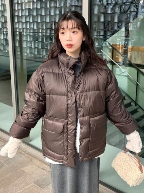 タイオン　TAION ダウンジャケット　ビームス別注　新品未使用　フード有り セール】【別注】TAION / ダウン フーディー（ダウンジャケット/コート