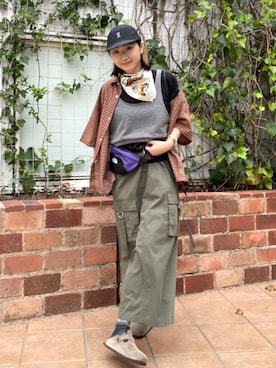 「アイテム（シャツ/ブラウス）」を使った、B:MING by BEAMS MENさん（メンズ・163cm）の夏コーディネート