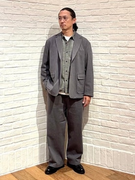 「B:MING by BEAMS（ビーミングバイビームス）のアイテム（テーラードジャケット）」を使った、B:MING by BEAMS MENさん（メンズ・173cm）の夏コーディネート