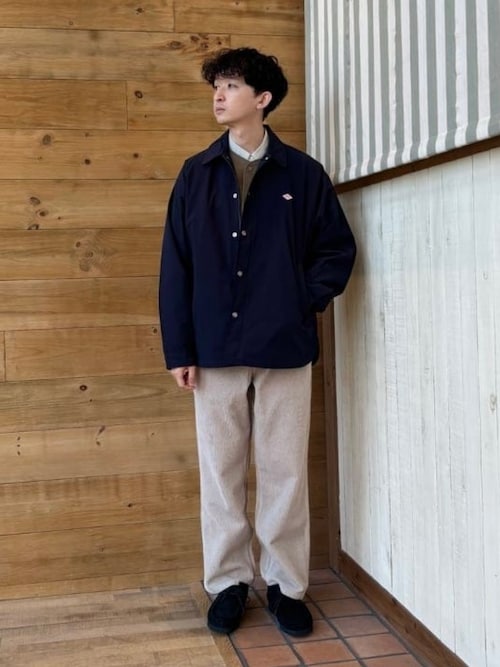 セール】DANTON / インサレーション コーチ ジャケット（ブルゾン