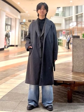 「アイテム（その他アウター）」を使った、B:MING by BEAMS MENさん（メンズ・166cm）の秋コーディネート