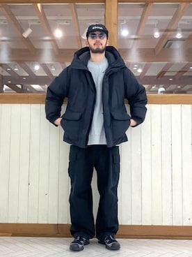 B:MING by BEAMS MENさん（メンズ・180cm）の冬コーディネート