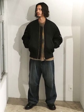 B:MING by BEAMS MENさん（メンズ・176cm）の冬コーディネート