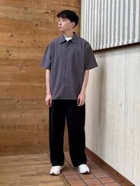 「NEW BALANCE（ニューバランス）のアイテム」を使った、B:MING by BEAMS MENさん（メンズ・176cm）の夏コーディネート