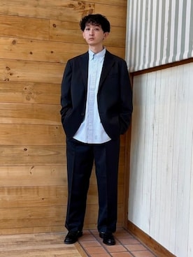 「J.PRESS（ジェイプレス）のアイテム」を使った、B:MING by BEAMS MENさん（メンズ・176cm）の冬コーディネート