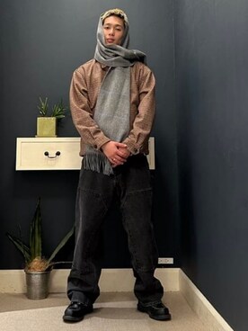 B:MING by BEAMS MENさん（メンズ・174cm）の冬コーディネート