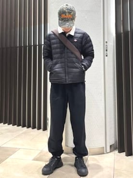 「アイテム（ダウンジャケット/コート）」を使った、B:MING by BEAMS MENさん（メンズ・169cm）の秋コーディネート