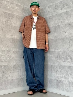 「BIG MAC（ビッグマック）のアイテム」を使った、B:MING by BEAMS MENさん（メンズ・168cm）の夏コーディネート